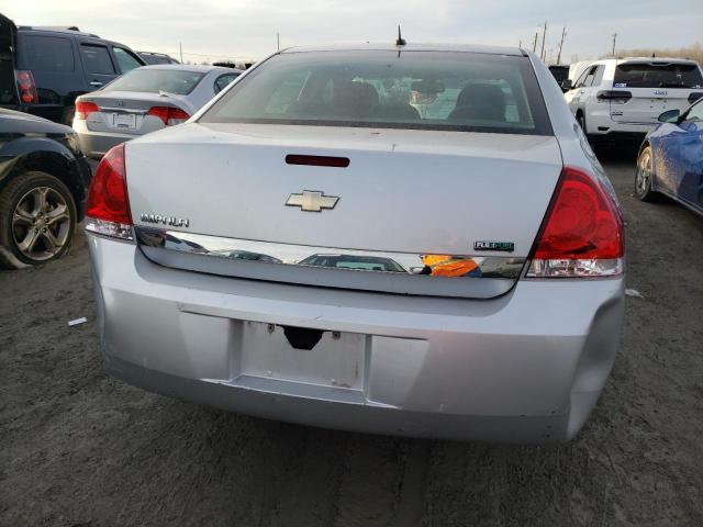 2G1WA5EK8A1200492 - 2010 CHEVROLET IMPALA LS SILVER photo 6