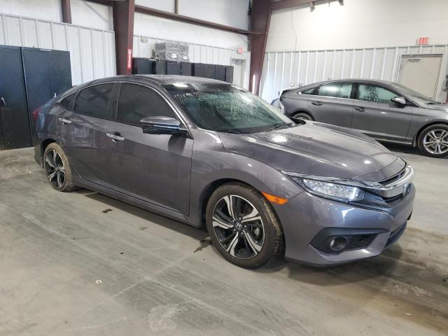 19XFC1F9XHE020336 - 2017 HONDA CIVIC TOURING GRAY photo 4