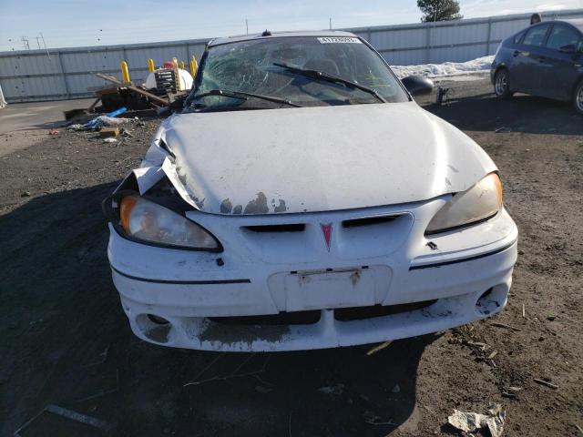 1G2NW52E63M681356 - 2003 PONTIAC GRAND AM GT WHITE photo 5