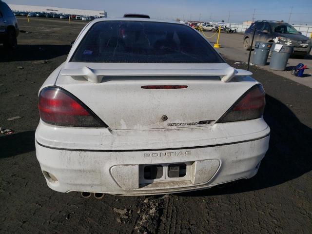 1G2NW52E63M681356 - 2003 PONTIAC GRAND AM GT WHITE photo 6