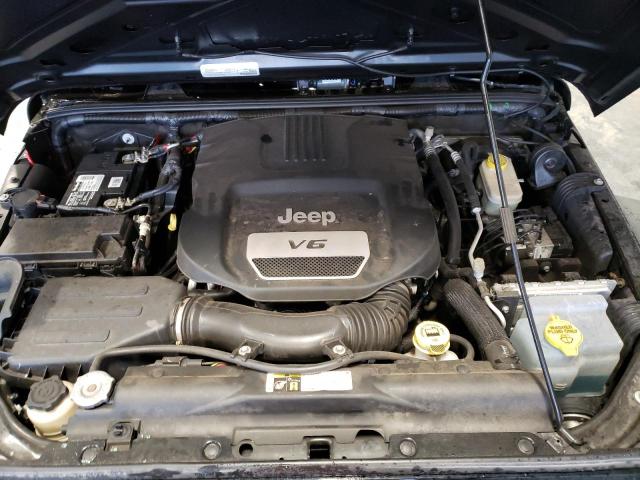 1C4BJWDG2GL206350 - 2016 JEEP WRANGLER U SPORT შავი ფოტო 11