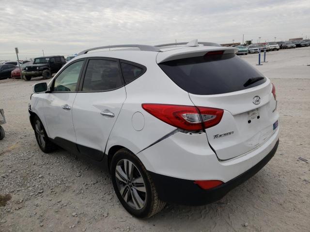 KM8JU3AG3FU017183 - 2015 HYUNDAI TUCSON LIMITED WHITE photo 2