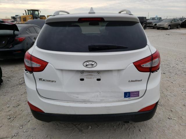 KM8JU3AG3FU017183 - 2015 HYUNDAI TUCSON LIMITED WHITE photo 6