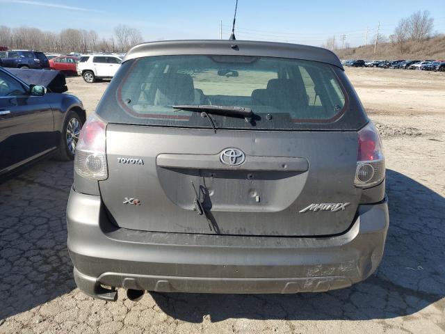 2T1KR32E65C372805 - 2005 TOYOTA COROLLA MA XR GRAY photo 6