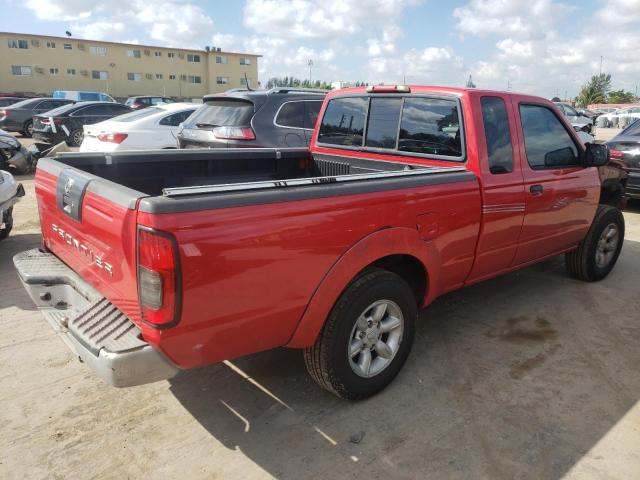 1N6DD26T84C471401 - 2004 NISSAN FRONTIER KING CAB XE RED photo 3