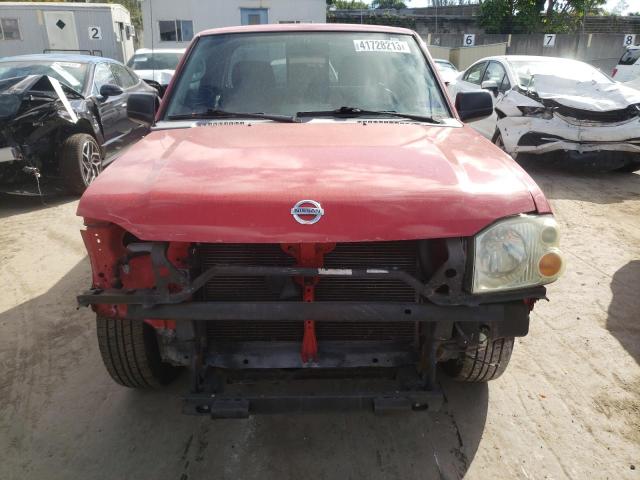 1N6DD26T84C471401 - 2004 NISSAN FRONTIER KING CAB XE RED photo 5