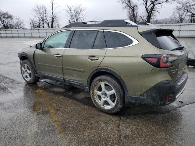 4S4BTGPDXL3138886 - 2020 SUBARU OUTBACK TOURING LDL GREEN photo 2