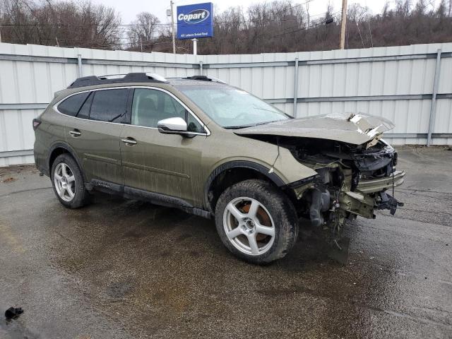 4S4BTGPDXL3138886 - 2020 SUBARU OUTBACK TOURING LDL GREEN photo 4