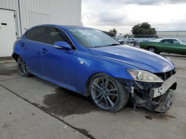 JTHBF5C21B5145117 - 2011 LEXUS IS 250 BLUE photo 4