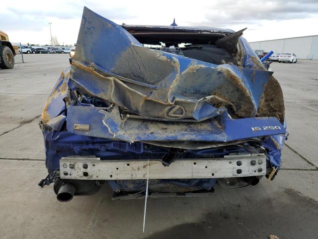 JTHBF5C21B5145117 - 2011 LEXUS IS 250 BLUE photo 6