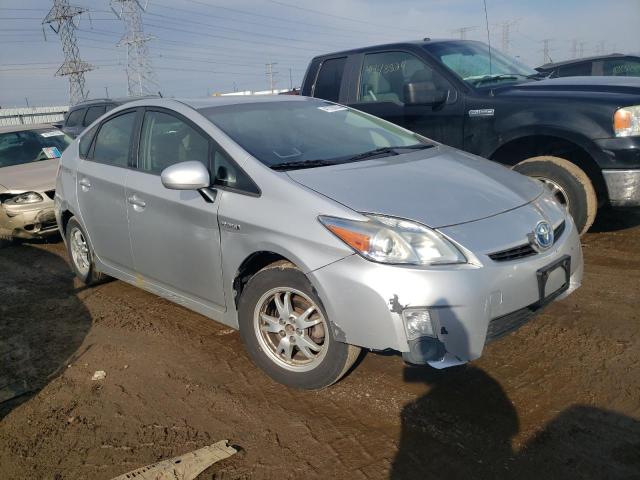 JTDKN3DU5B0262303 - 2011 TOYOTA PRIUS SILVER photo 4