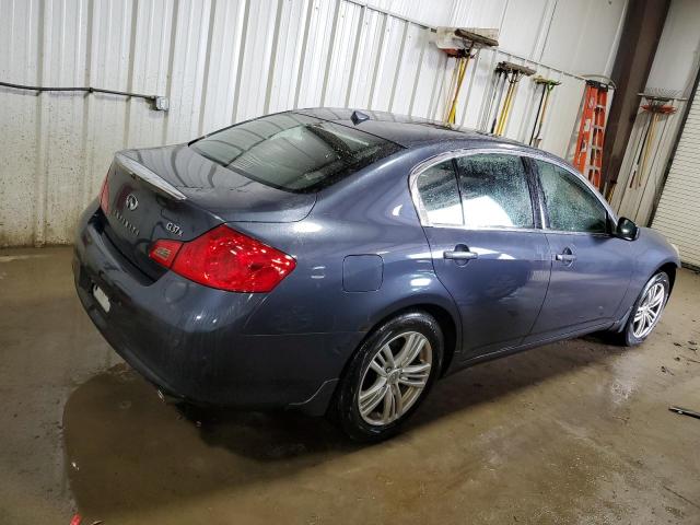 JN1CV6AR6BM410881 - 2011 INFINITI G37 BLUE photo 3