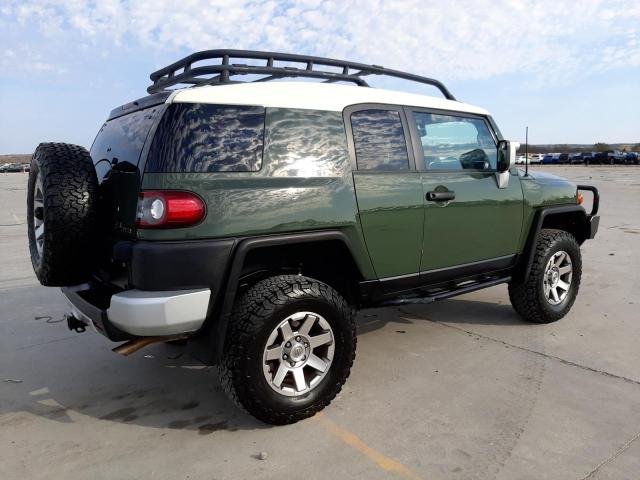 JTEBU4BF5EK202152 - 2014 TOYOTA FJ CRUISER GREEN photo 3