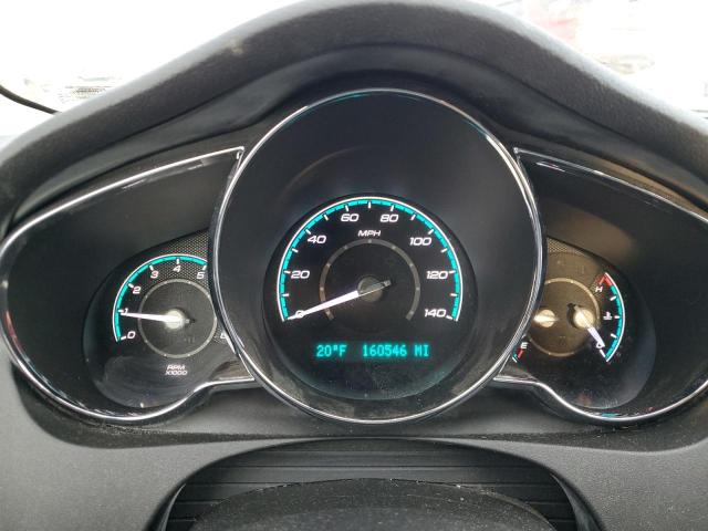 1G1ZE5E00CF222739 - 2012 CHEVROLET MALIBU LTZ შავი ფოტო 9