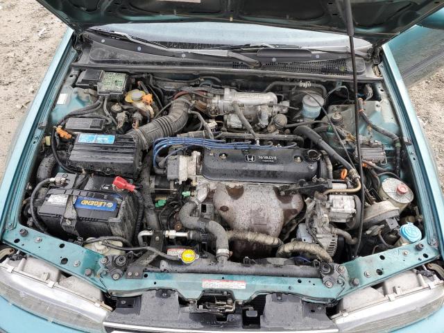 1HGCB7673NA176998 - 1992 HONDA ACCORD EX GREEN photo 11