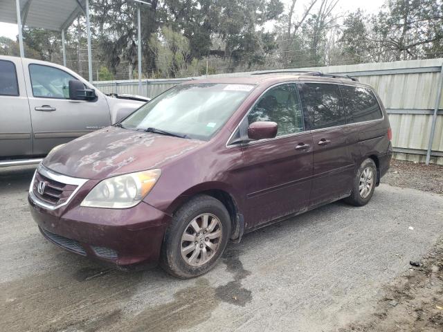 5FNRL38679B010628 - 2009 HONDA ODYSSEY EXL MAROON photo 1