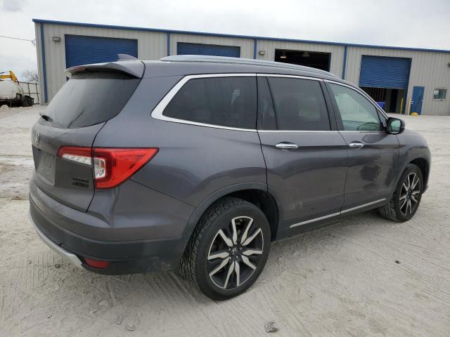 5FNYF6H69KB003416 - 2019 HONDA PILOT TOURING SILVER photo 3