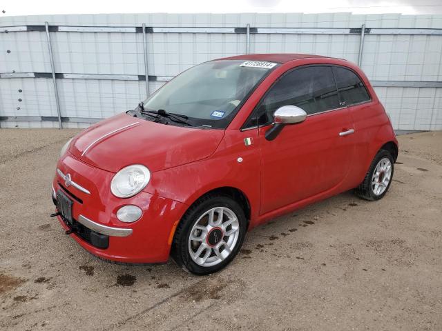 3C3CFFDR1CT209895 - 2012 FIAT 500 POP RED photo 1
