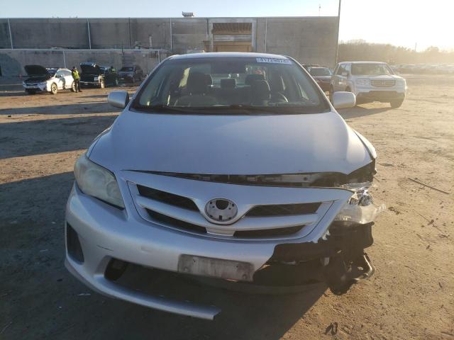 2T1BU4EE5BC701313 - 2011 TOYOTA COROLLA BASE SILVER photo 5