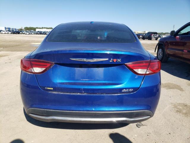 1C3CCCAB3FN637051 - 2015 CHRYSLER 200 LIMITED BLUE photo 6