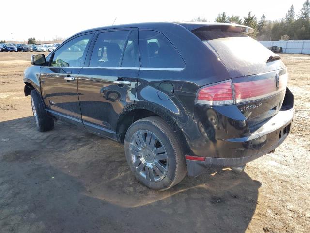 2LMDU88C69BJ01770 - 2009 LINCOLN MKX BLACK photo 2