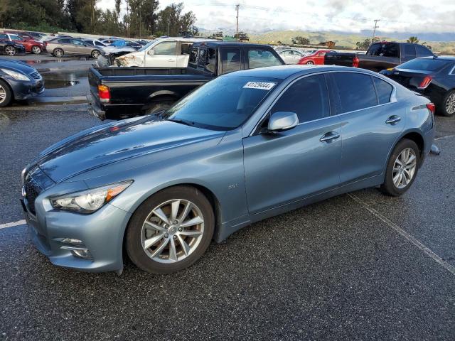 JN1EV7AP0HM730459 - 2017 INFINITI Q50 PREMIUM BLUE photo 1