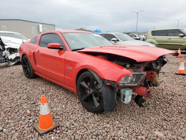 1ZVBP8CF5D5275565 - 2013 FORD MUSTANG GT RED photo 4