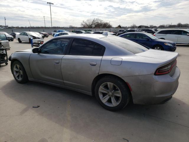 2C3CDXHG3FH734135 - 2015 DODGE CHARGER SXT GRAY photo 2