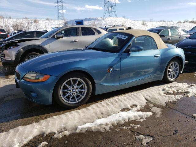 4USBT33474LS48633 - 2004 BMW Z4 2.5 BLUE photo 1