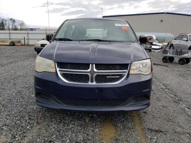 2C4RDGBGXCR216253 - 2012 DODGE GRAND CARA SE BLUE photo 5