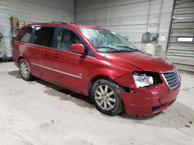 2A8HR54159R675170 - 2009 CHRYSLER TOWN & COU TOURING RED photo 4