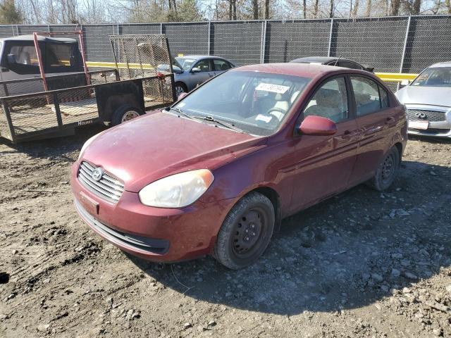 KMHCN46CX8U241104 - 2008 HYUNDAI ACCENT GLS BURGUNDY photo 1