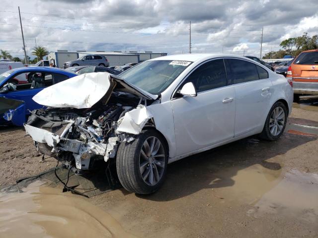 2G4GK5EX6G9165106 - 2016 BUICK REGAL WHITE photo 1