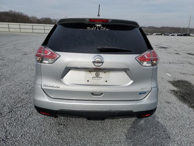 5N1AT2MK7EC773665 - 2014 NISSAN ROGUE S SILVER photo 6