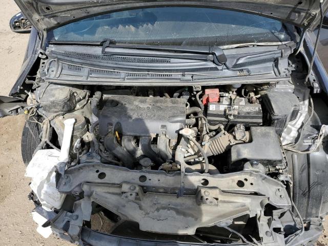 VNKKTUD35HA083627 - 2017 TOYOTA YARIS L GRAY photo 11