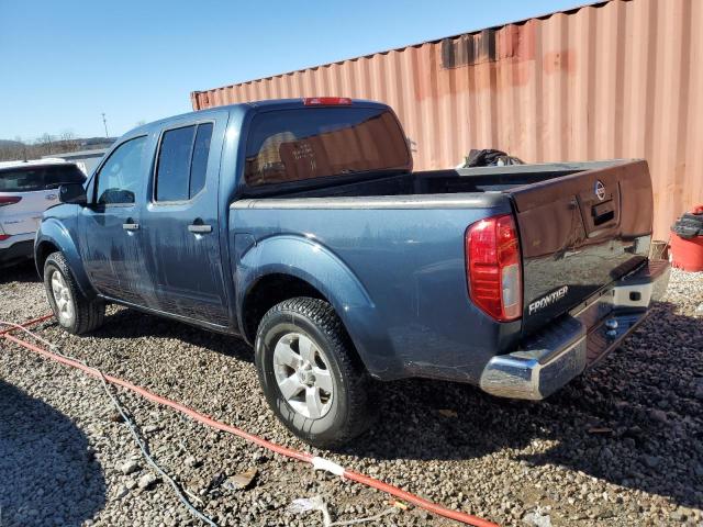 1N6AD0EV2DN710438 - 2013 NISSAN FRONTIER S BLUE photo 2