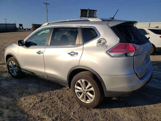 5N1AT2MK3EC763098 - 2014 NISSAN ROGUE S SILVER photo 2