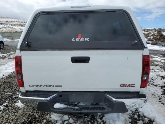 1GTDT13E278159488 - 2007 GMC CANYON WHITE photo 6