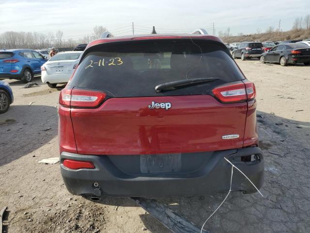 1C4PJLCB9HW508664 - 2017 JEEP CHEROKEE LATITUDE 勃艮第红 照片 6