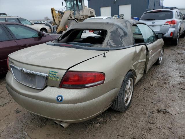 1C3EL45R96N153620 - 2006 CHRYSLER SEBRING BEIGE photo 3