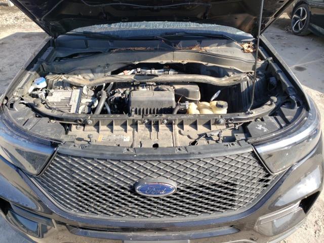 1FM5K8AB4LGB67726 - 2020 FORD EXPLORER POLICE INTERCEPTOR 黑色 照片 11