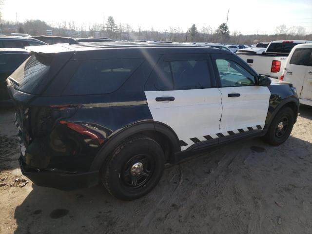 1FM5K8AB4LGB67726 - 2020 FORD EXPLORER POLICE INTERCEPTOR BLACK photo 3