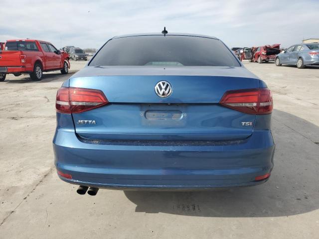 3VW267AJ5GM237594 - 2016 VOLKSWAGEN JETTA S BLUE photo 6