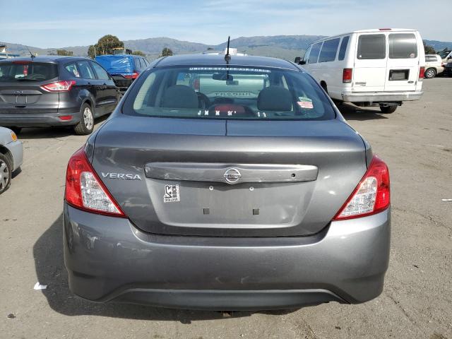 3N1CN7AP1GL826343 - 2016 NISSAN VERSA S GRAY photo 6