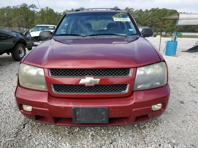 1GNDS13S982210909 - 2008 CHEVROLET TRAILBLAZE LS BURGUNDY photo 5