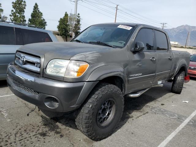 5TBET34156S498812 - 2006 TOYOTA TUNDRA DOUBLE CAB SR5 CHARCOAL photo 1