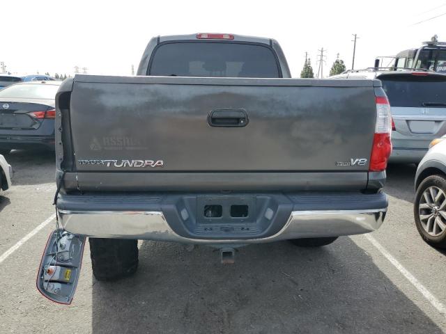 5TBET34156S498812 - 2006 TOYOTA TUNDRA DOUBLE CAB SR5 CHARCOAL photo 6