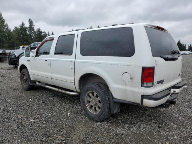 1FMNU41SXYEB60804 - 2000 FORD EXCURSION XLT WHITE photo 2