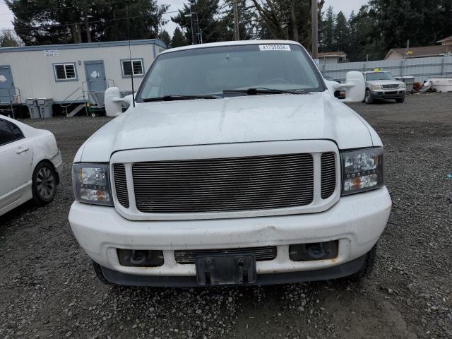 1FMNU41SXYEB60804 - 2000 FORD EXCURSION XLT WHITE photo 5