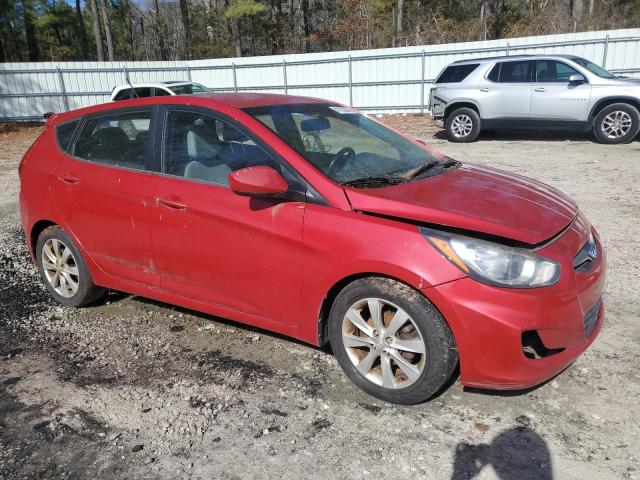 KMHCU5AE2CU044650 - 2012 HYUNDAI ACCENT GLS RED photo 4